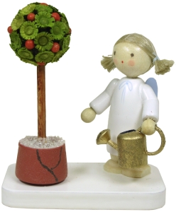 Flade Engel mit Geschichtenbäumchen  (Flade 61111) Engel mit Geschichtenbäumchen